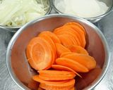 嚥下食 野菜ムース(人参・大根・玉ねぎ)作り方1写真