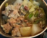 味が染みた✨鳥ももと大根の煮込み作り方5写真
