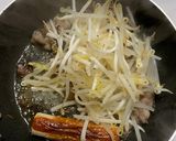 ちくわ肉もやし炒め作り方3写真