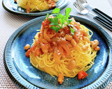 鯖水煮缶と大豆缶の簡単★トマト煮込み作り方9写真