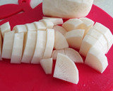 大根と厚揚げの煮物作り方1写真