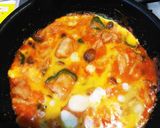 親子丼風☆簡単のっけオム丼＊作り方6写真