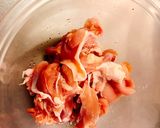 レンジだけ！味ポンでとりもものみぞれ煮作り方1写真