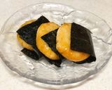 超簡単♪低糖質低カロリーなおからの磯辺餅作り方5写真