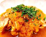 レンジだけ！味ポンでとりもものみぞれ煮作り方3写真