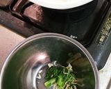 菜の花と塩辛のパスタ★1人呑みおつまみ作り方3写真