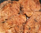 厚切り豚ロースのタレ漬け焼き作り方3写真