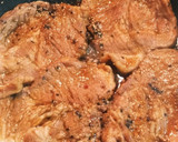 厚切り豚ロースのタレ漬け焼き作り方3写真