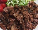 厚切り豚ロースのタレ漬け焼き作り方4写真