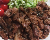 厚切り豚ロースのタレ漬け焼き作り方4写真