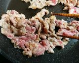 簡単♪生姜風味の肉うどん作り方4写真