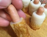 ちくわポークビッツをおでんつゆで煮たやつ作り方4写真
