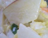 白菜とりんご可愛くて旨いヨーグルトサラダ作り方2写真