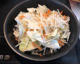 ラーメンスープで！あんかけ野菜炒め作り方4写真