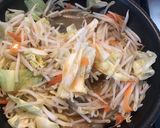 ラーメンスープで！あんかけ野菜炒め作り方6写真