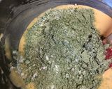 抹茶とホワイトチョコのブラウニー風作り方11写真