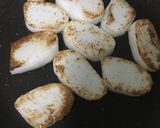 長芋のステーキ コク旨ガーリック醤油で作り方2写真