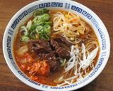 盛岡温麺ユッケジャン風作り方5写真