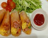 新食感！！オムライスの春巻き♡作り方7写真