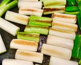 白ネギ好き旦那の大好物！酒蒸し焼きネギ作り方2写真