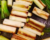 白ネギ好き旦那の大好物！酒蒸し焼きネギ作り方4写真