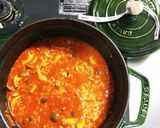 48種の濃い野菜×staub リゾット作り方7写真