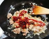 油揚げでオムライス風作り方3写真