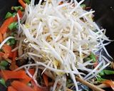 ヤマドリタケモドキと野菜等の旨い油炒め作り方7写真