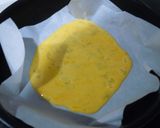 クッキングペーパーでオムライス作り方4写真