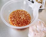 お手軽！チキンごろごろ和風オム丼作り方3写真
