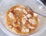 お手軽！チキンごろごろ和風オム丼作り方4写真