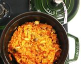 48種の濃い野菜×staub リゾット作り方8写真