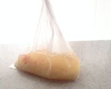 洗い物なしポリ袋で湯煎『さくらご飯』作り方8写真