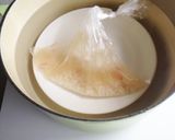 洗い物なしポリ袋で湯煎『さくらご飯』作り方10写真