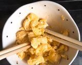 時短☆電子レンジで卵1個の炒り卵作り方4写真