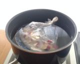 ポリ袋で湯煎『さつまいものおこわ』作り方6写真