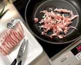 フライパンでチーズたっぷりキムチ炒飯♪作り方3写真