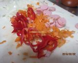 電子レンジで簡単おいしいオムライス作り方1写真