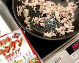 フライパンでチーズたっぷりキムチ炒飯♪作り方4写真