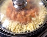 フライパンでチーズたっぷりキムチ炒飯♪作り方12写真
