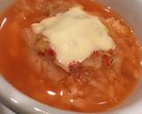 チーズとろ〜り♡キムチスープごはん作り方3写真