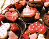 ♡バレンタインチョコカップケーキ♡作り方4写真