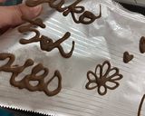無印の特大バウムで♡サプライズケーキ作り方7写真