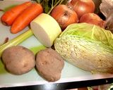 野菜たっぷりミネストローネ作り方1写真