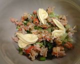 ざりがにサラダ☆カニ肉でどうぞ～作り方3写真