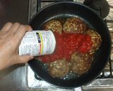 キャベツハンバーグトマト煮♪簡単大量消費作り方8写真