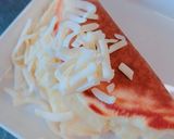 朝食！ソーセージ入りチーズホットケーキ作り方6写真