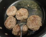 パセリたっぷりハンバーグ☆卵不使用作り方8写真