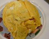 卵焼きが先　フライパン一つのオムライス作り方7写真