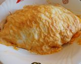 ずばり、オムライスを簡単綺麗に包む方法作り方8写真